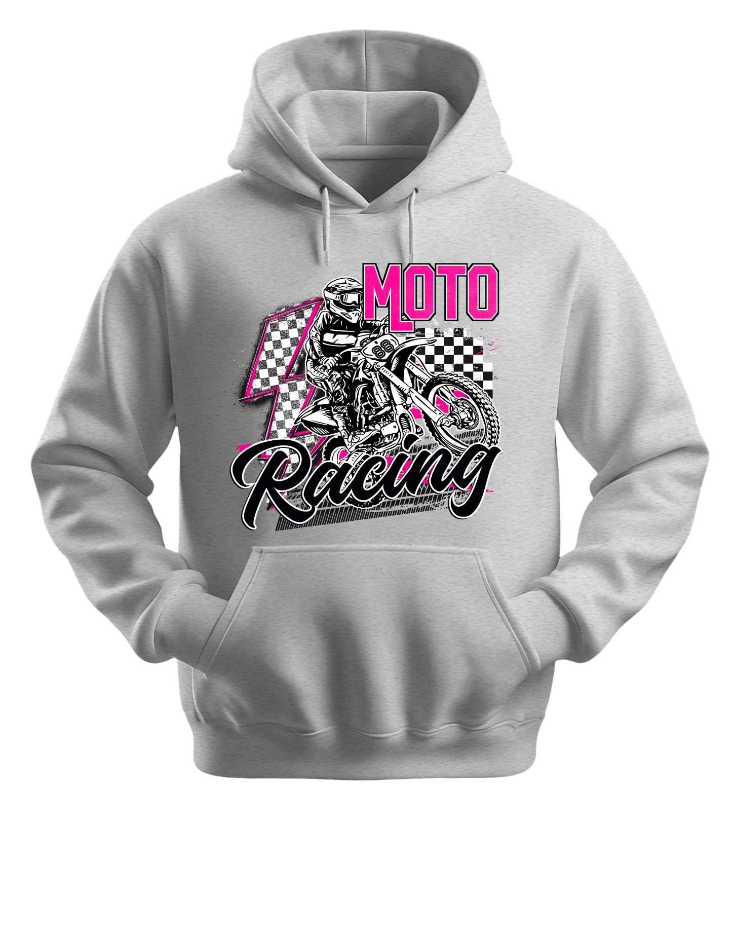 Pink moto racing