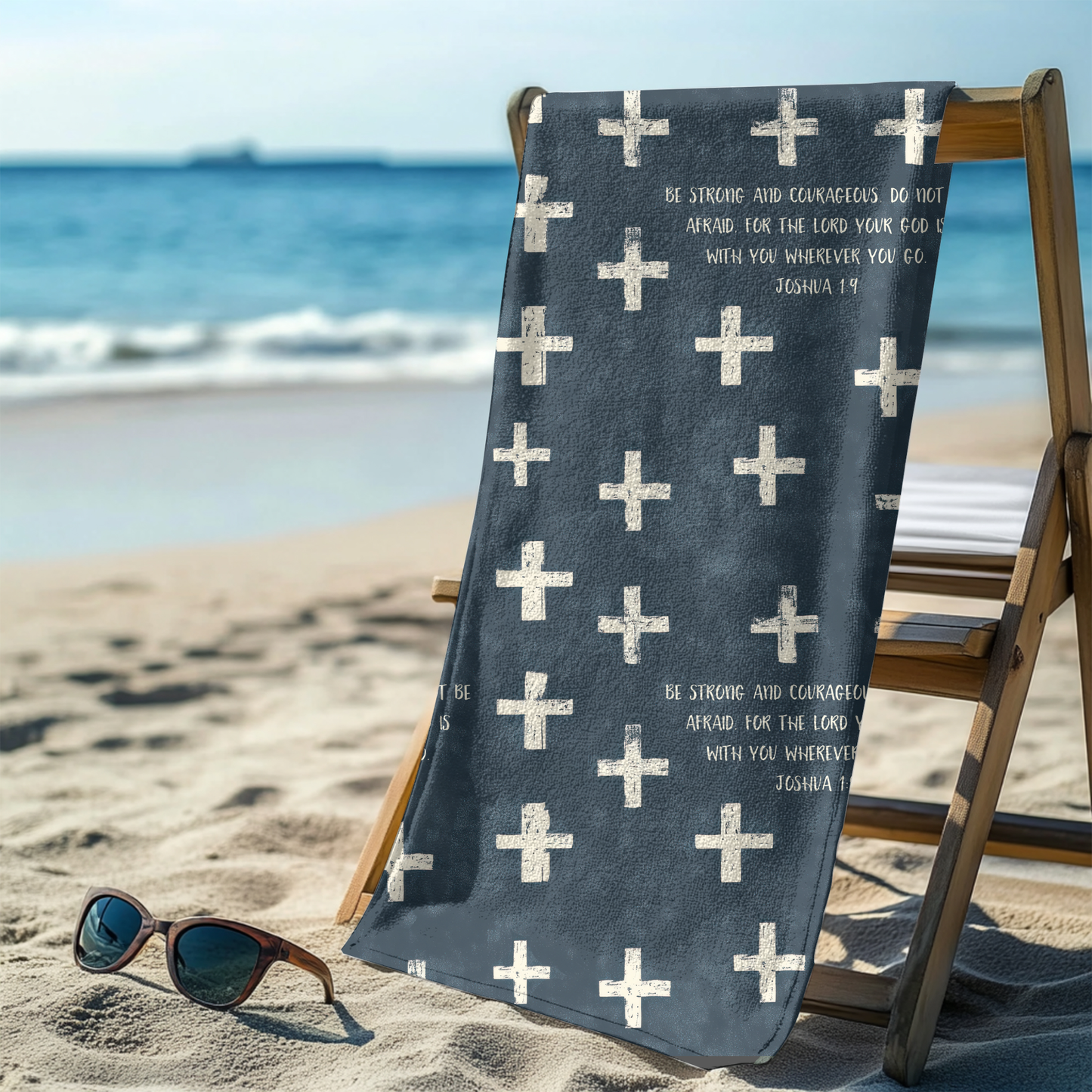 Be Strong Beach Towel