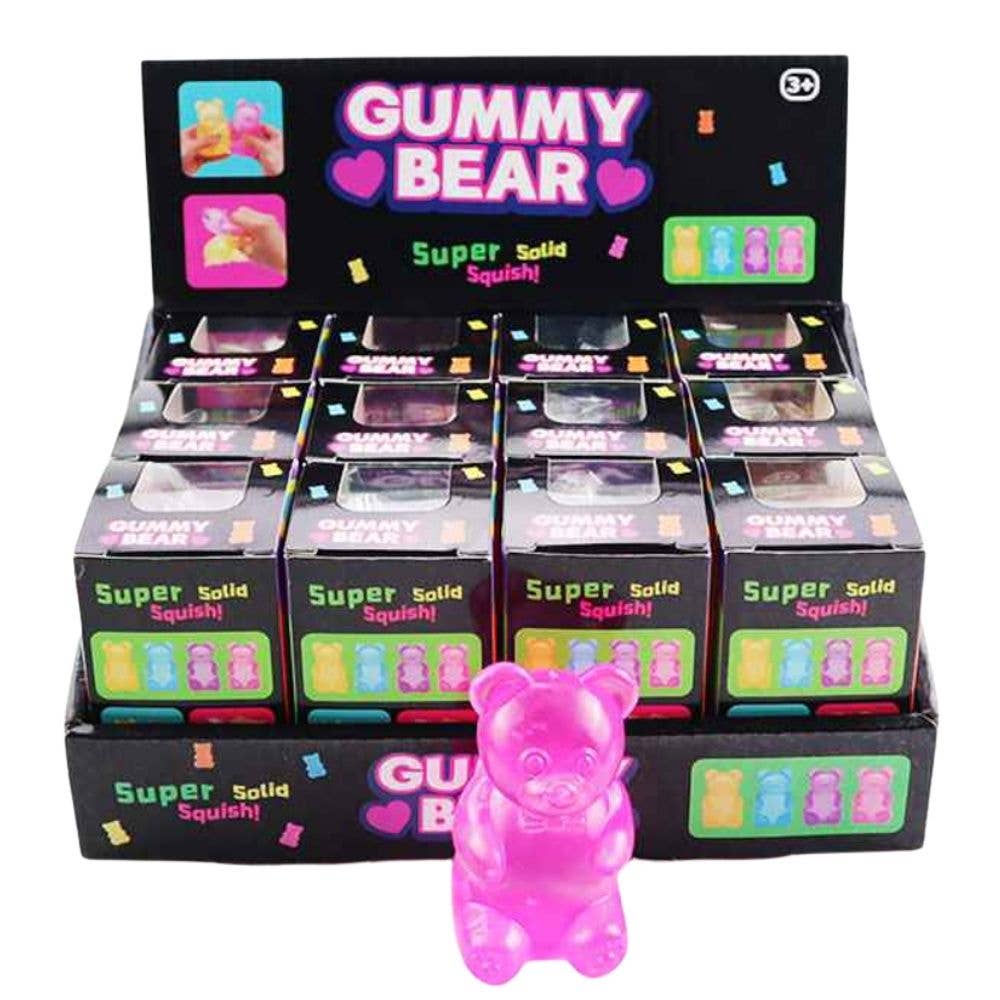 GUMMY BEAR SQUISHY TOY, Z 40027: -