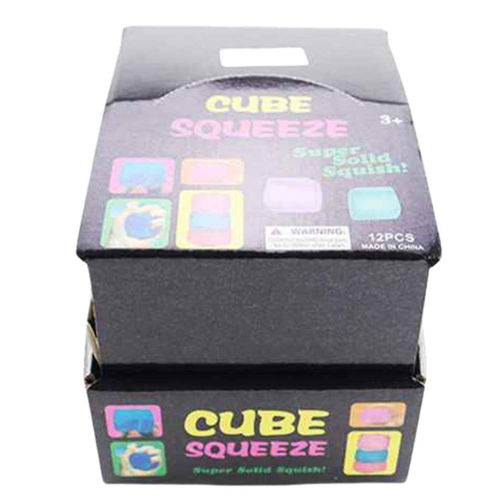 CUBE SQUEEZE SQUISHY TOY, Z 40034: -