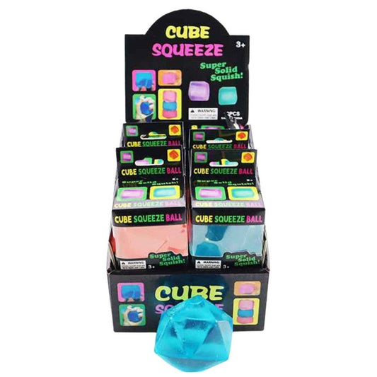 CUBE SQUEEZE SQUISHY TOY, Z 40034: -
