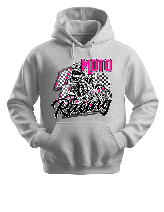 Pink moto racing